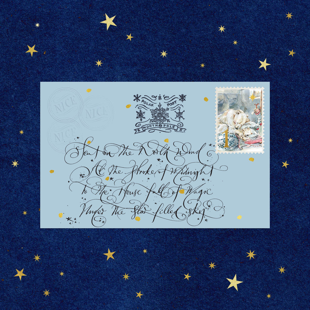 The Christmas Morning Letter with Magic Address (The Reindeer in Paris)